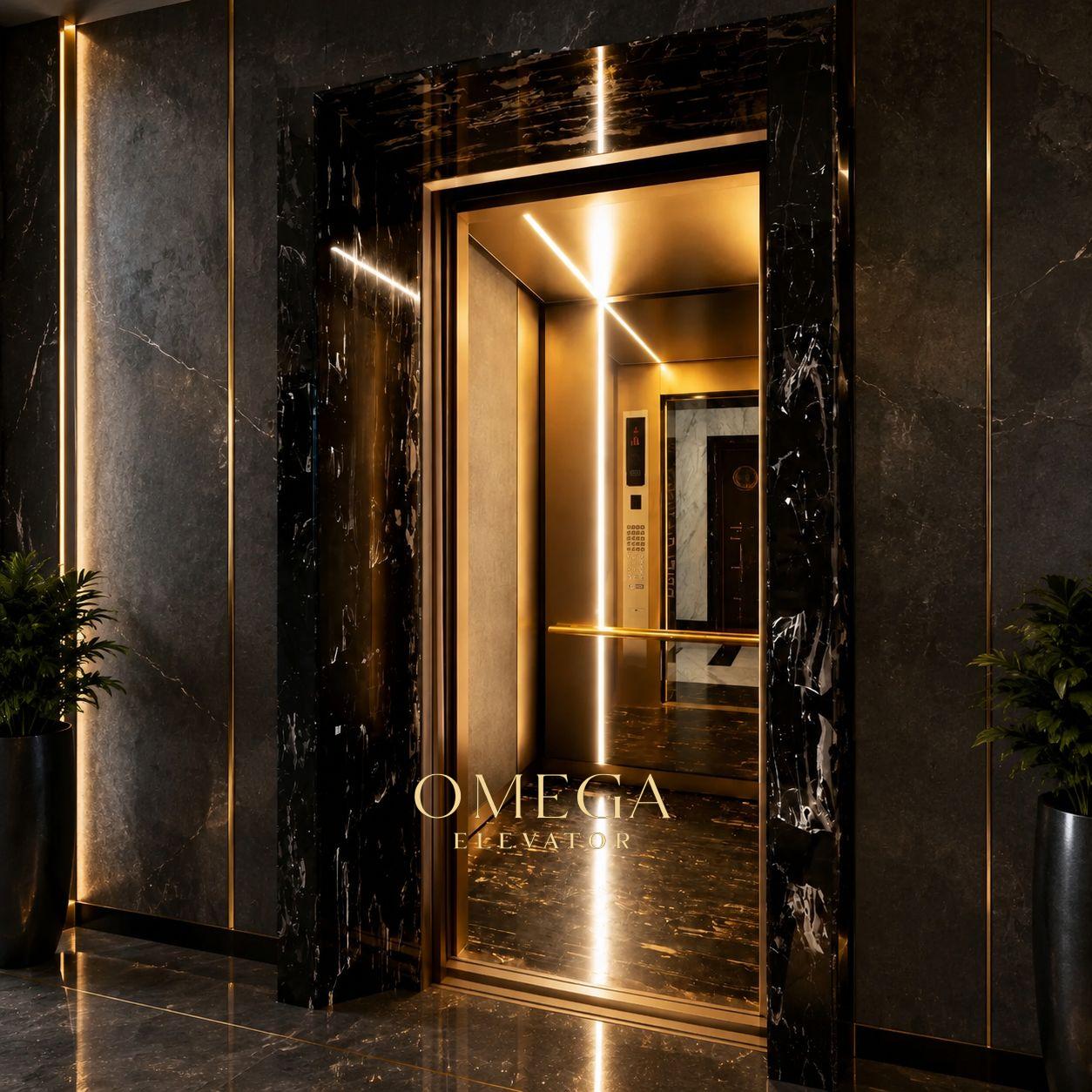 کابین استیل گندمی مشکی